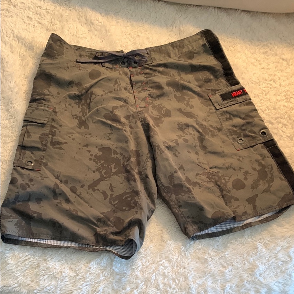 Men's Camo Board Swim Shorts XL